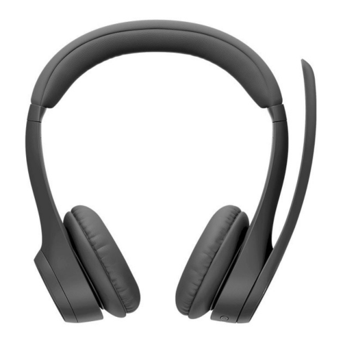 Headset sem fio Logitech Zone 300 com microfone Flip-to-mute