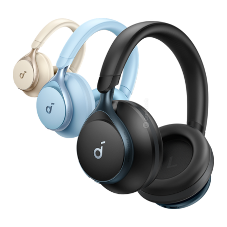 Fones com cancelamento de ruído ativo - Soundcore Space One by Anker